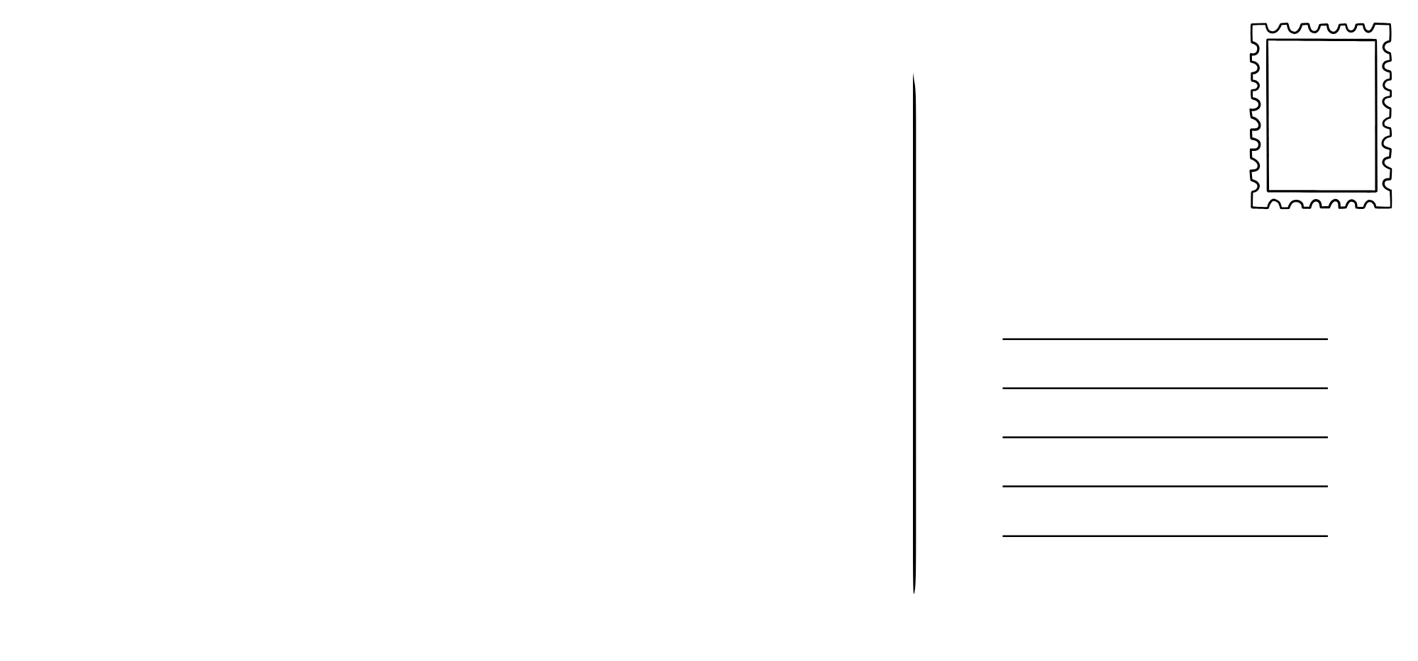 Postkarte DIN Lang Eigenes Design